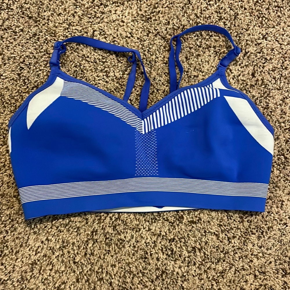 Blue Nike Sports Bra